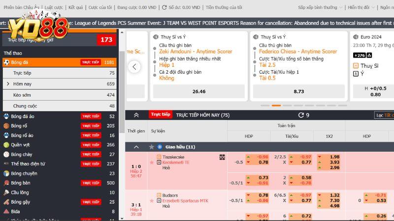 S Thể Thao Yo88: Sảnh Chơi Hấp Dẫn - An Toàn Cho Bet Thủ 5 Hướng dẫn tham gia sảnh S Thể Thao Yo88