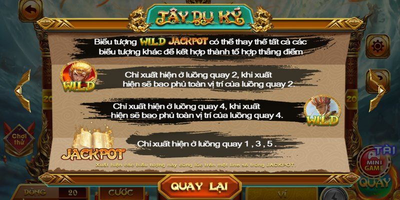 Tây Du Ký Yo88 - Thử Ngay Siêu Phẩm Nổ Hũ Để Đổi Đời 3 Các biểu tượng cơ bản trong trò chơi nổ hũ Tây Du Ký