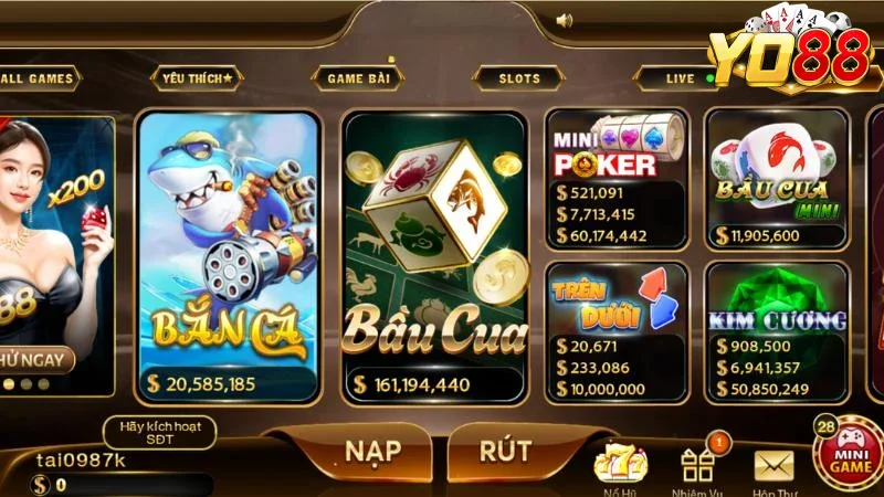 Yo88 friendsandfamily - Link Tải Game Bài, Tài Xỉu, Nổ Hũ 18 Kho game đổi thưởng Yo88 mới mẻ, đáp ứng mọi sở thích của người chơi